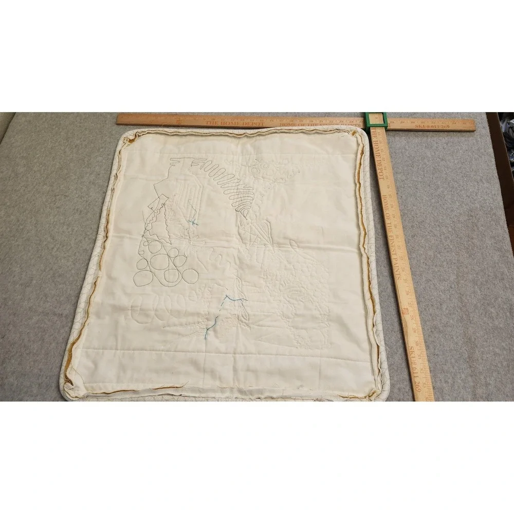 Handmade Quilted Rooster Wall Hanging Mini‎ Quilt Patchwork Farmhouse Kitchen